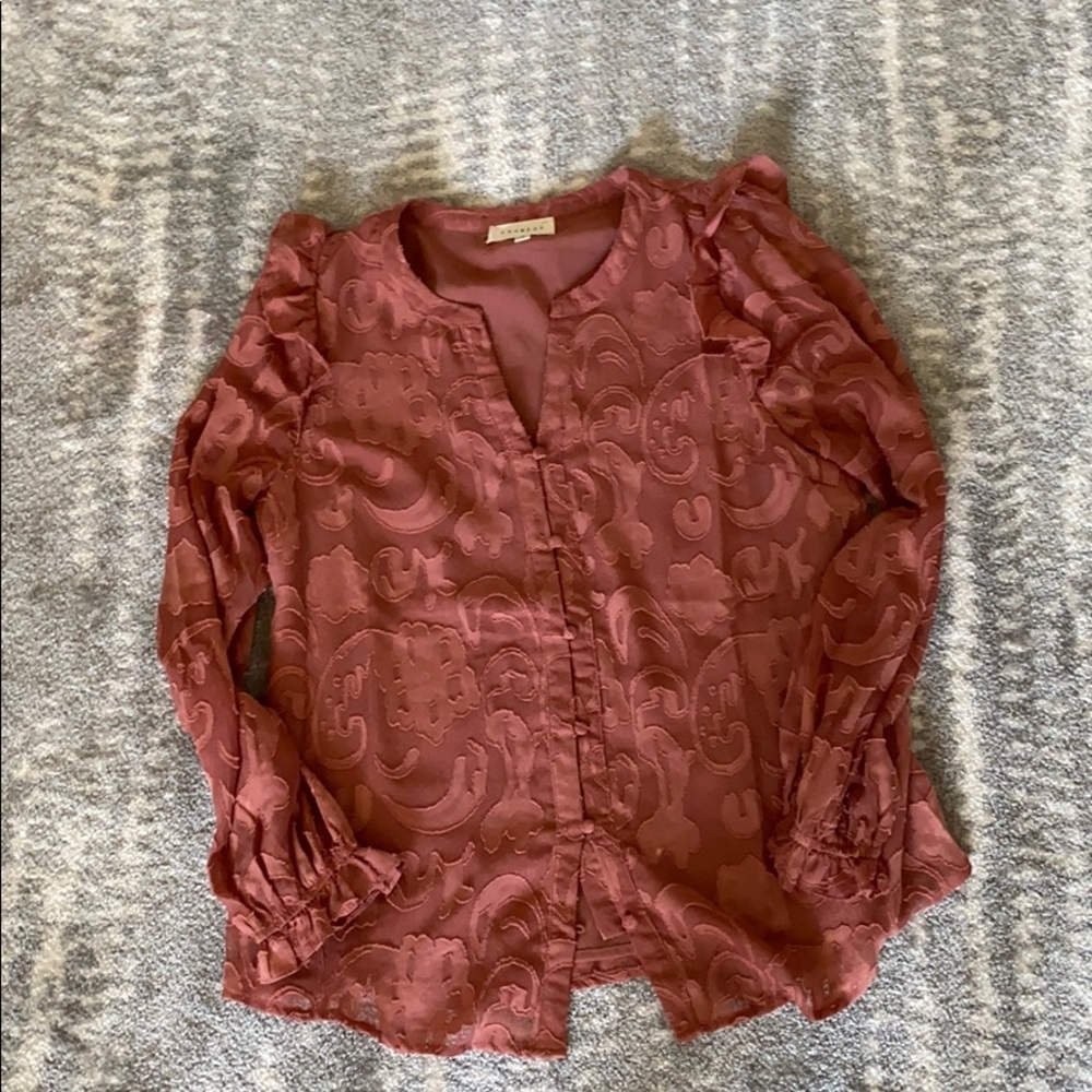 Textured button down - Picture 2 of 2